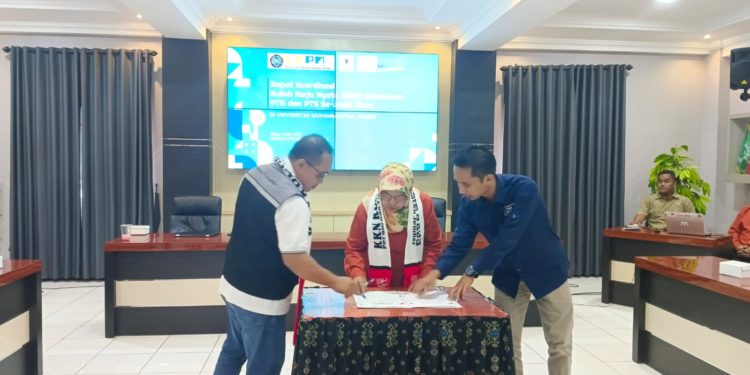 Penandatanganan Nota Komitmen KKN Kolaboratif #2 Tahun 2023