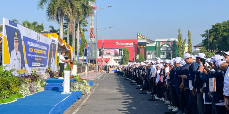 KKN Kolaboratif #3 di Ikuti 4001 Mahasiswa Sejawa Timur